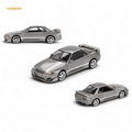 Mini GT Nissan Skyline GT-R R32 Veilside Combat Grey 1:64