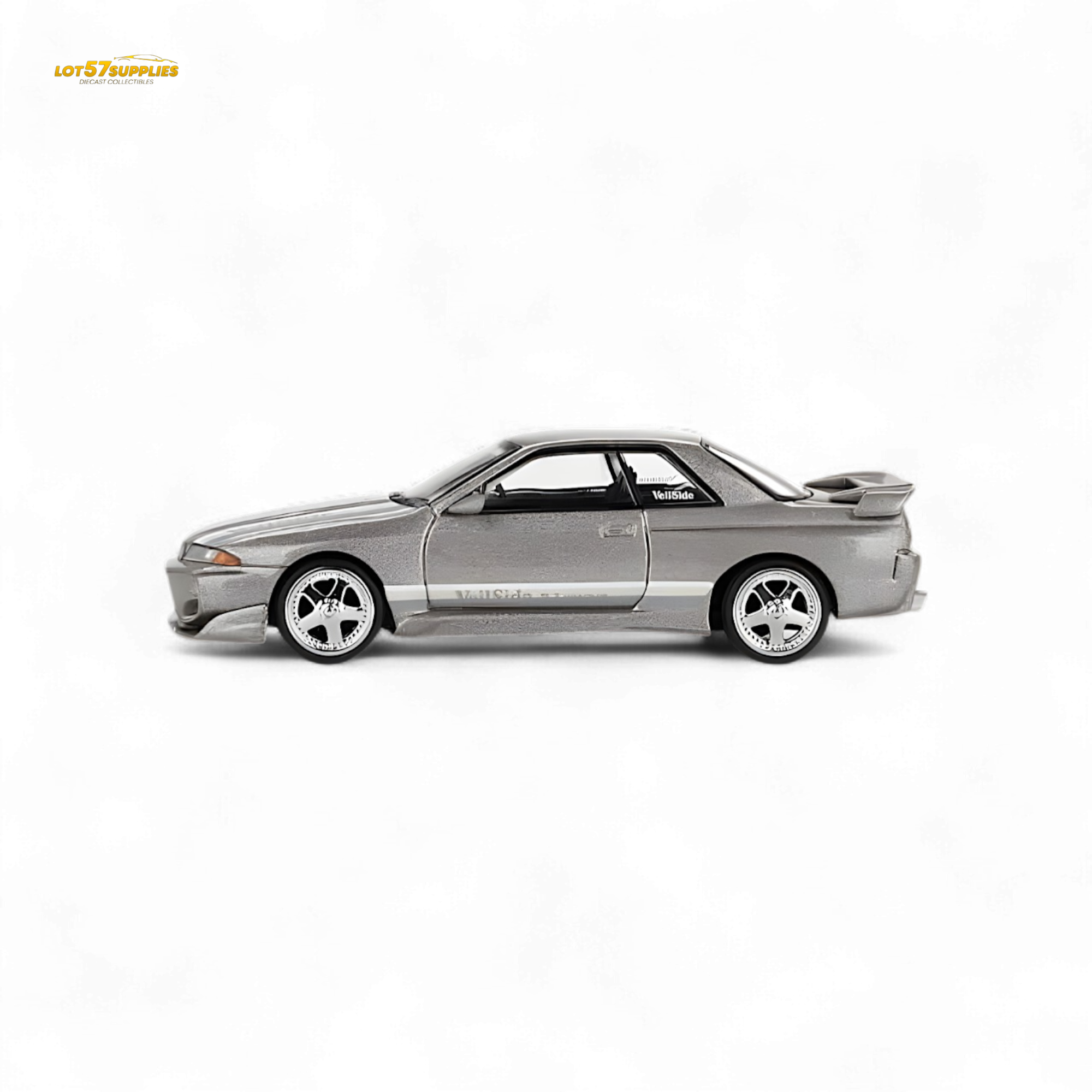 Mini GT Nissan Skyline GT-R R32 Veilside Combat Grey 1:64