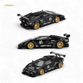 Mini GT Lamborghini Countach LB-WORKS Black 1:64