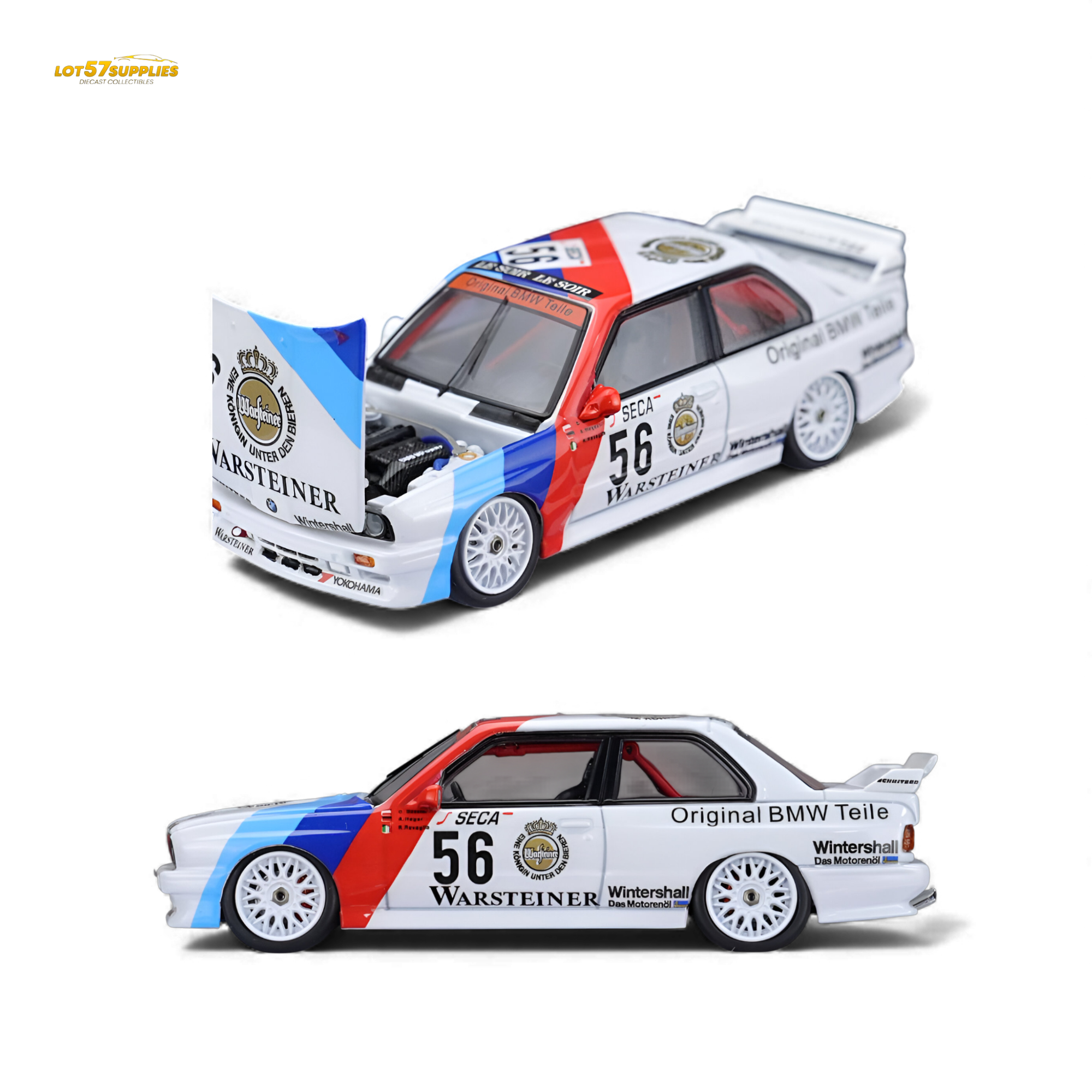 Mortal BMW M3 E30 M Power SPA Endurance Race 1:64