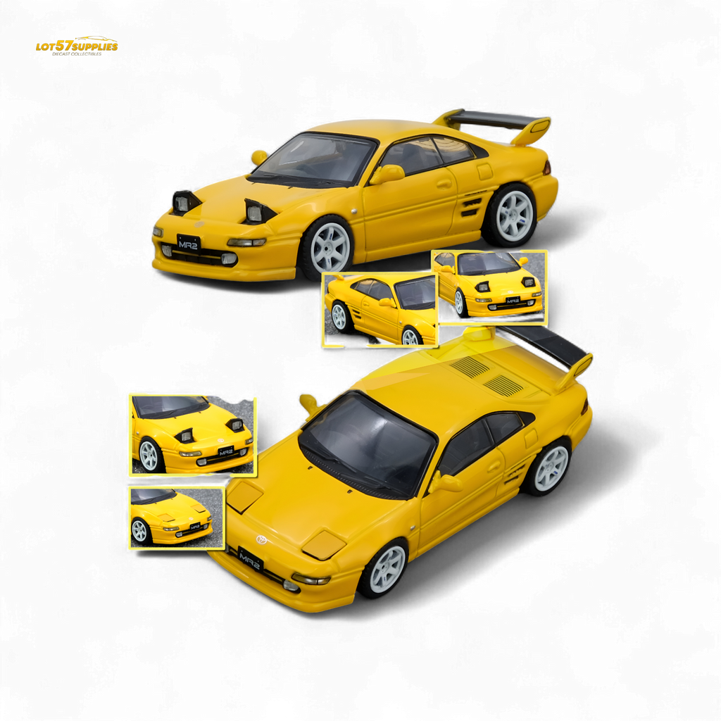 (Pre-Order) INNO64 MR2 SW20 Yellow 1:64