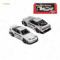 MicroTurbo Nissan 180SX Pandem Rocket Bunny White 1:64