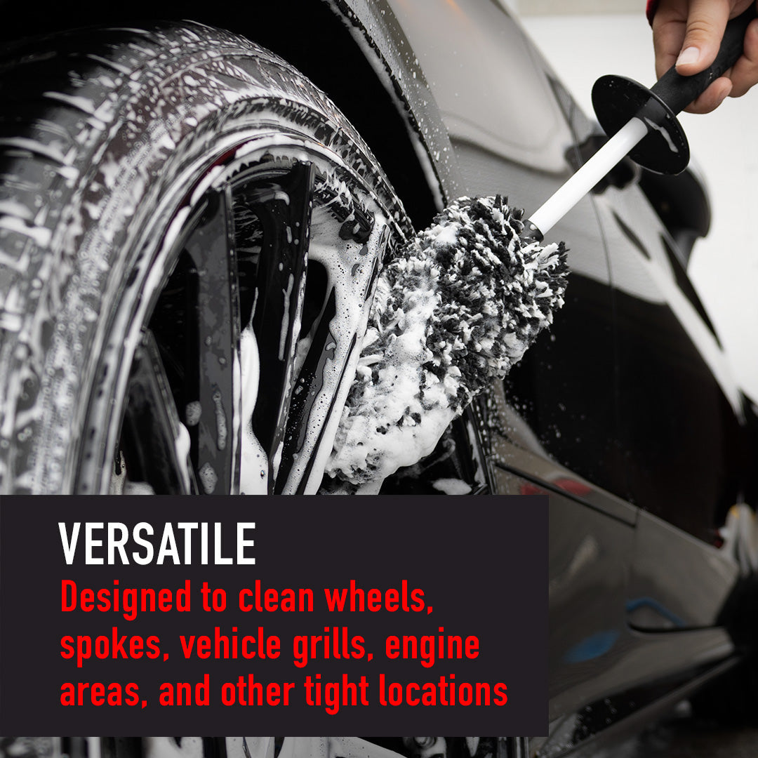 Microfiber Wheel Brush Set