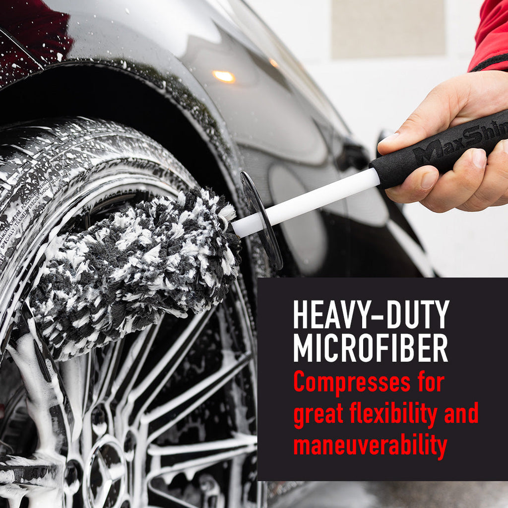 Microfiber Wheel Brush Set