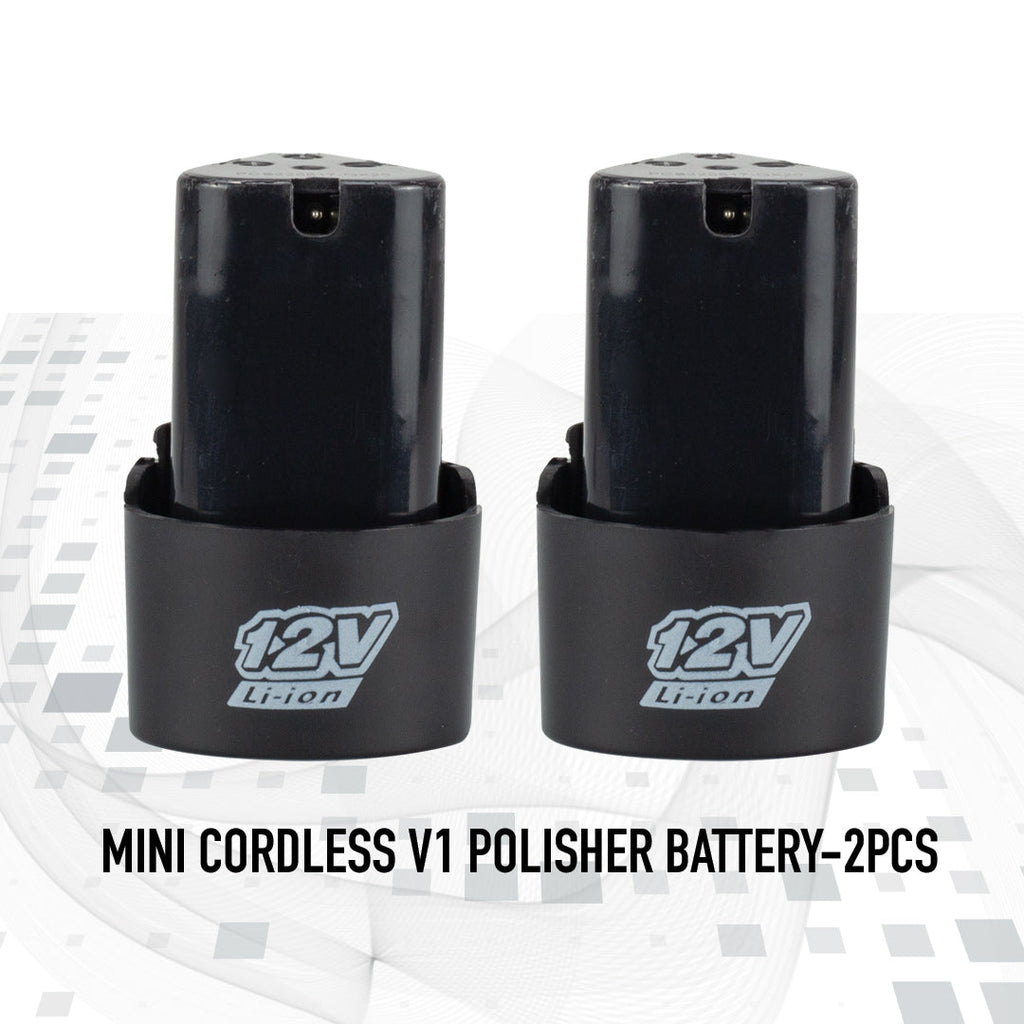 Mini Cordless Polisher Battery - 2 Pack