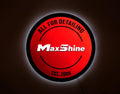 MaxShine Garage Logo and Sign