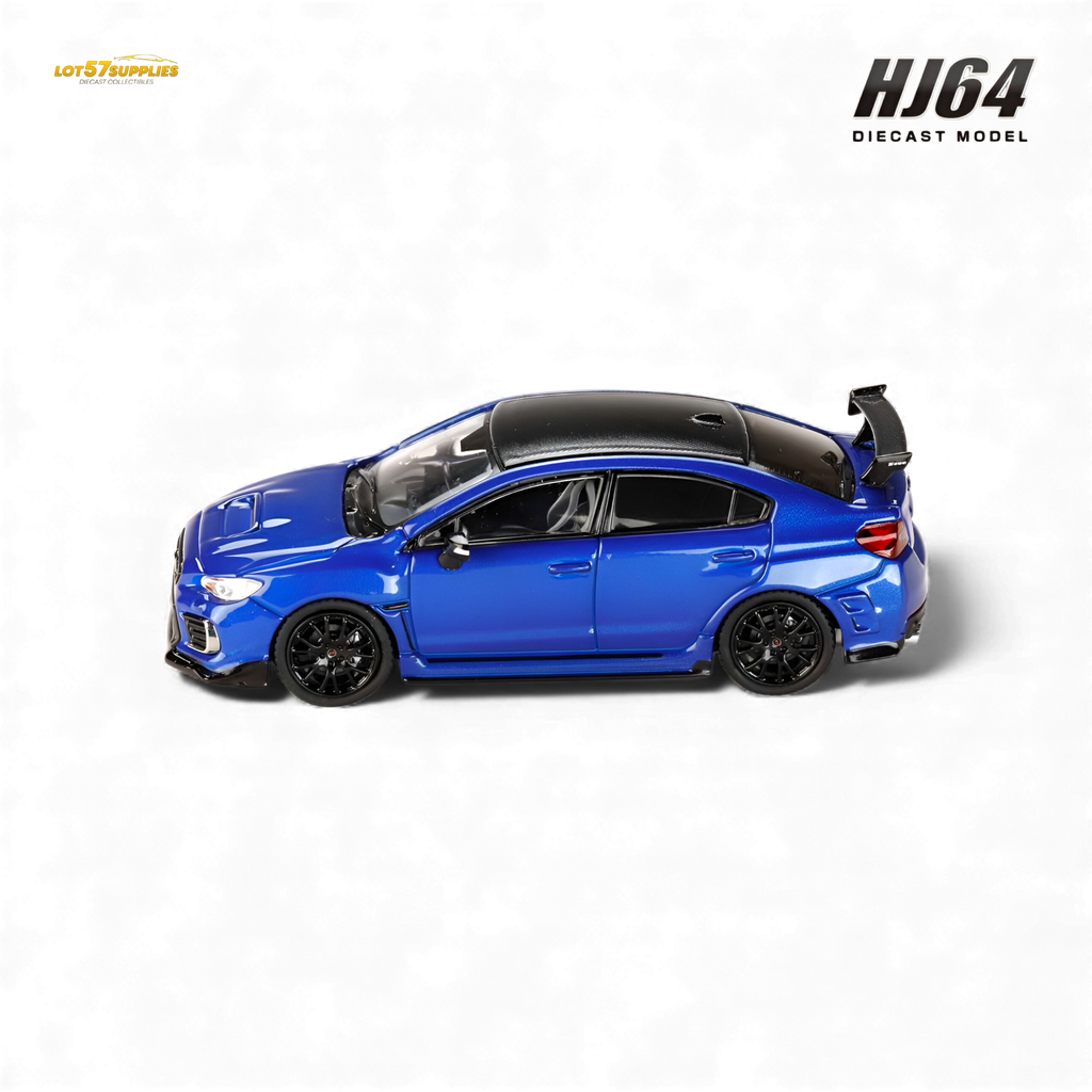 Hobby Japan Subaru S208 WR Blue Pearl 1:64