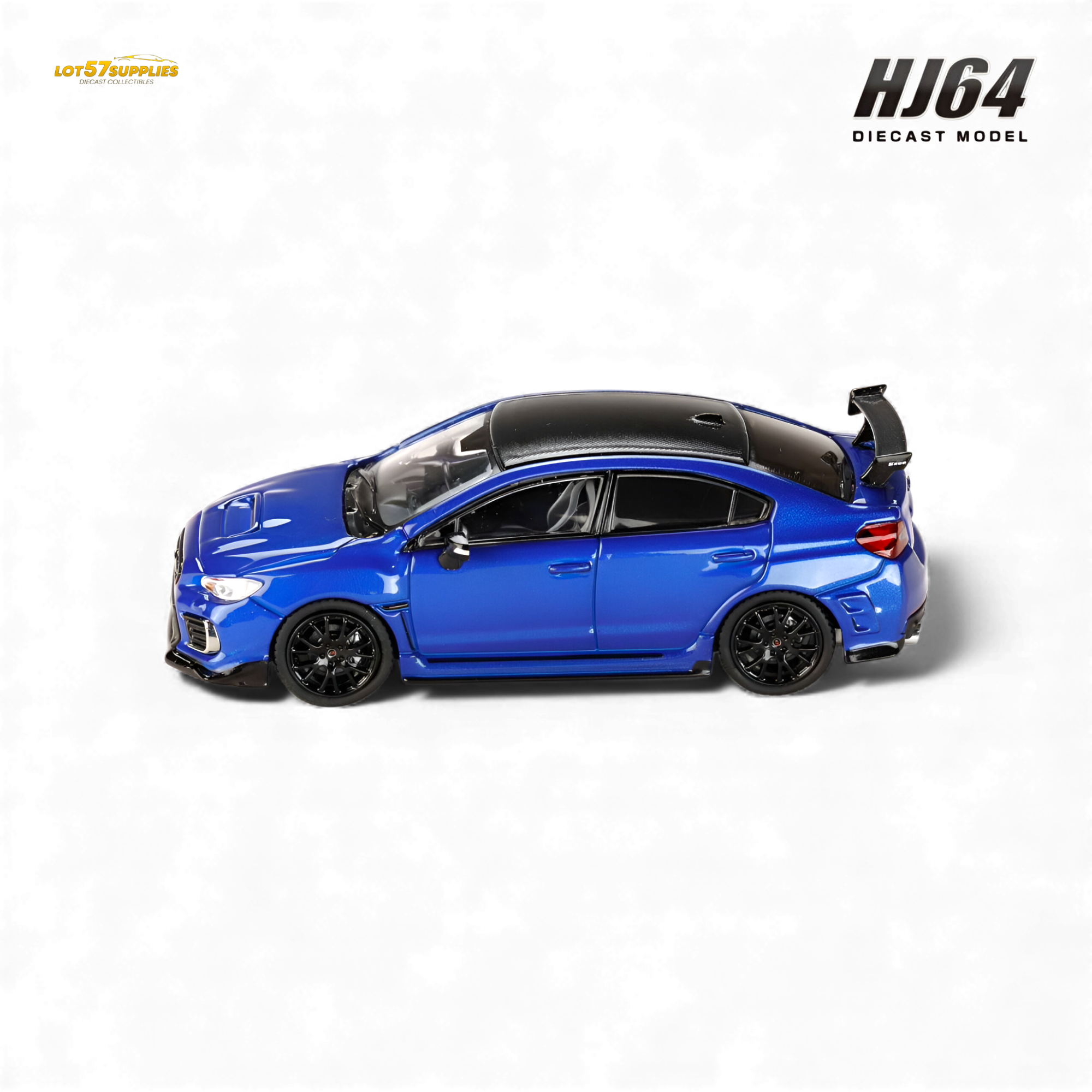 Hobby Japan Subaru S208 WR Blue Pearl 1:64
