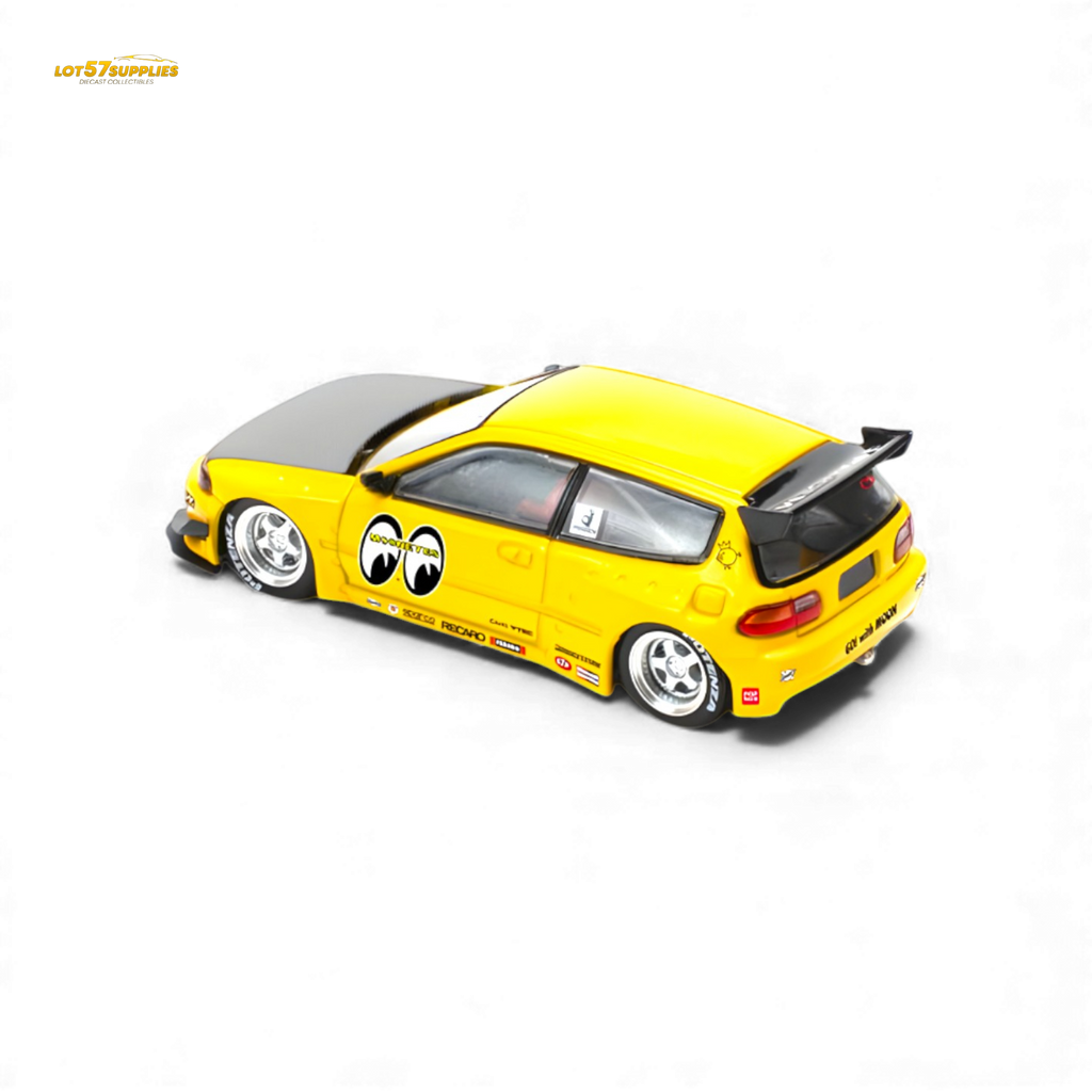 Pop Race Pandem Civic EG6 MOONEYES 1:64