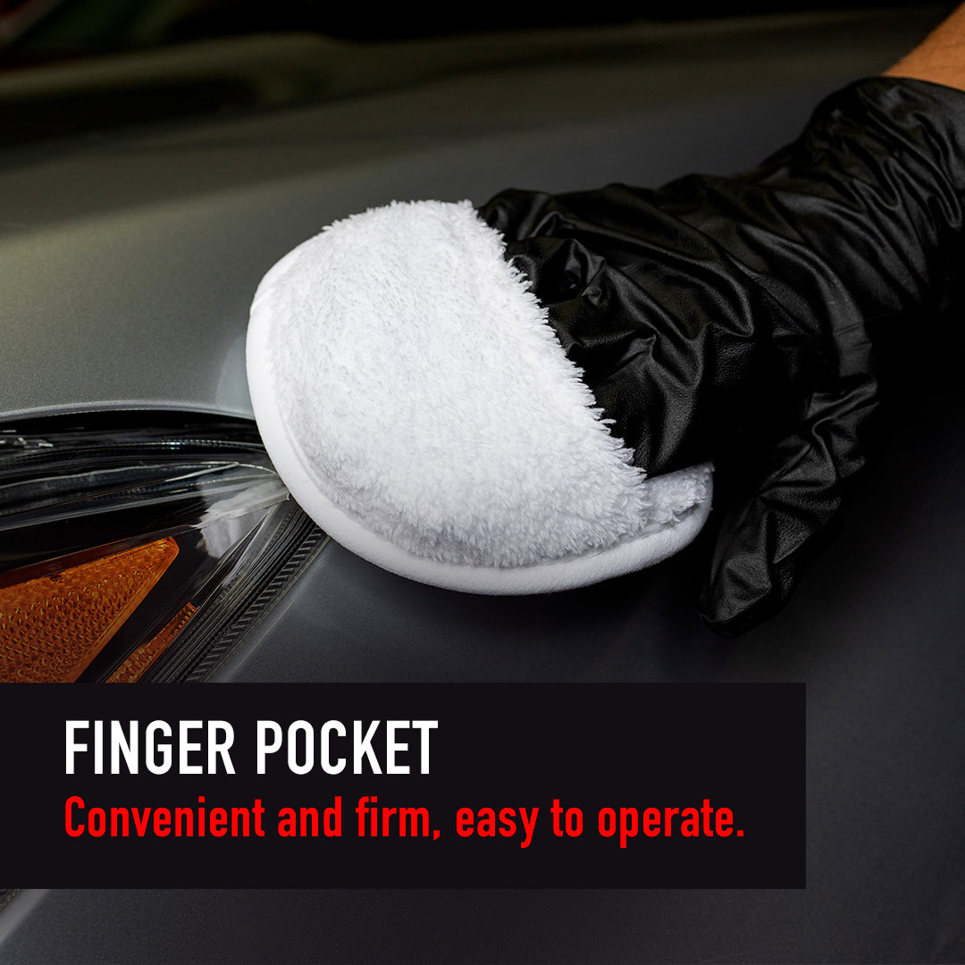 Pocket Grip Plush Microfiber Applicator Pad - 6 Pack