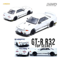 INNO64 Top Secret VR32 GT-R White 1:64