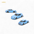 Fast Speed RWB 964 Wide-Body Duck Wing - Sky Blue 1:64