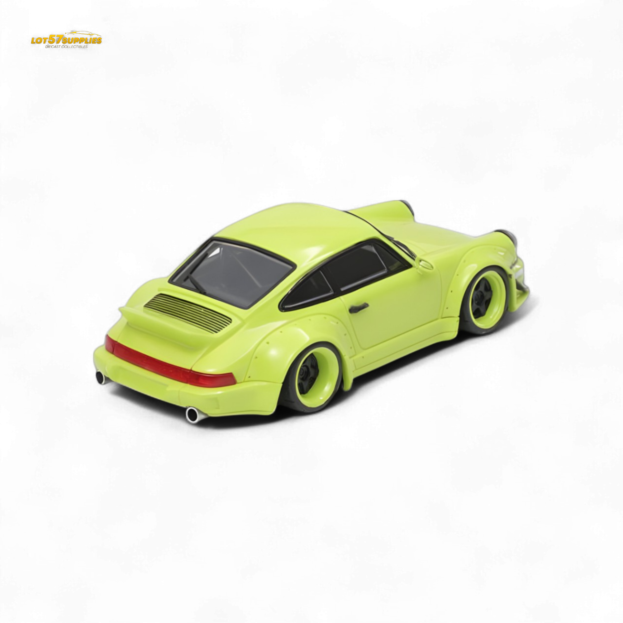 Fast Speed Rauh-Welt RWB964 Wide-Body Duck Wing Green 1:64