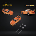 Fast Speed Porsche 964 RWB Widebody Orange 1:64