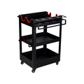Rolling Detailing Cart - Coated Steel