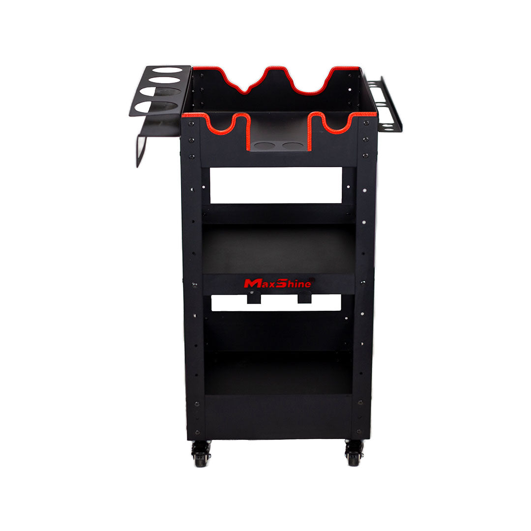 Rolling Detailing Cart - Coated Steel