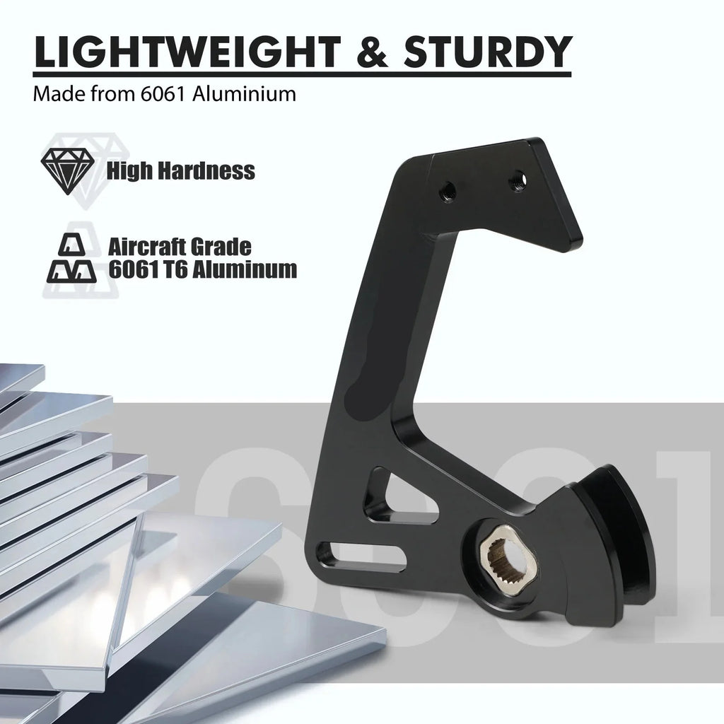 VW Golf MK5 MK6 MK7 MK8 GTI R / Audi A3 S3 TT / Seat Leon / Skoda Octavia Billet Aluminum Adjustable Short Shifter Arm 6-Speed MQ350