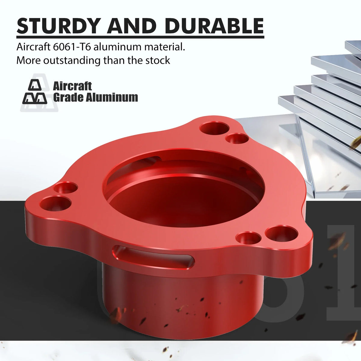 VW Golf MK7 / MK7.5 GTI / R / Jetta GLI / Atlas & Audi A3 / S3 / RS3 / A4 / A5 / Q5 / TT / TTS / Allroad EA888 Atmospheric Blow-Off Valve Diverter Spacer (1.8T / 2.0T / 2.5T)