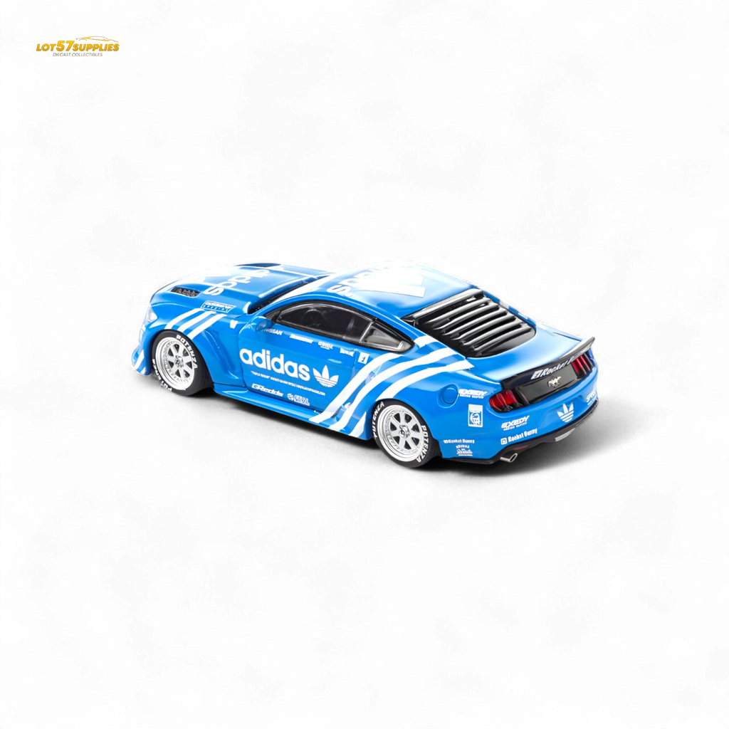 Liberty64 Ford Mustang GT Widebody Modified 1:64