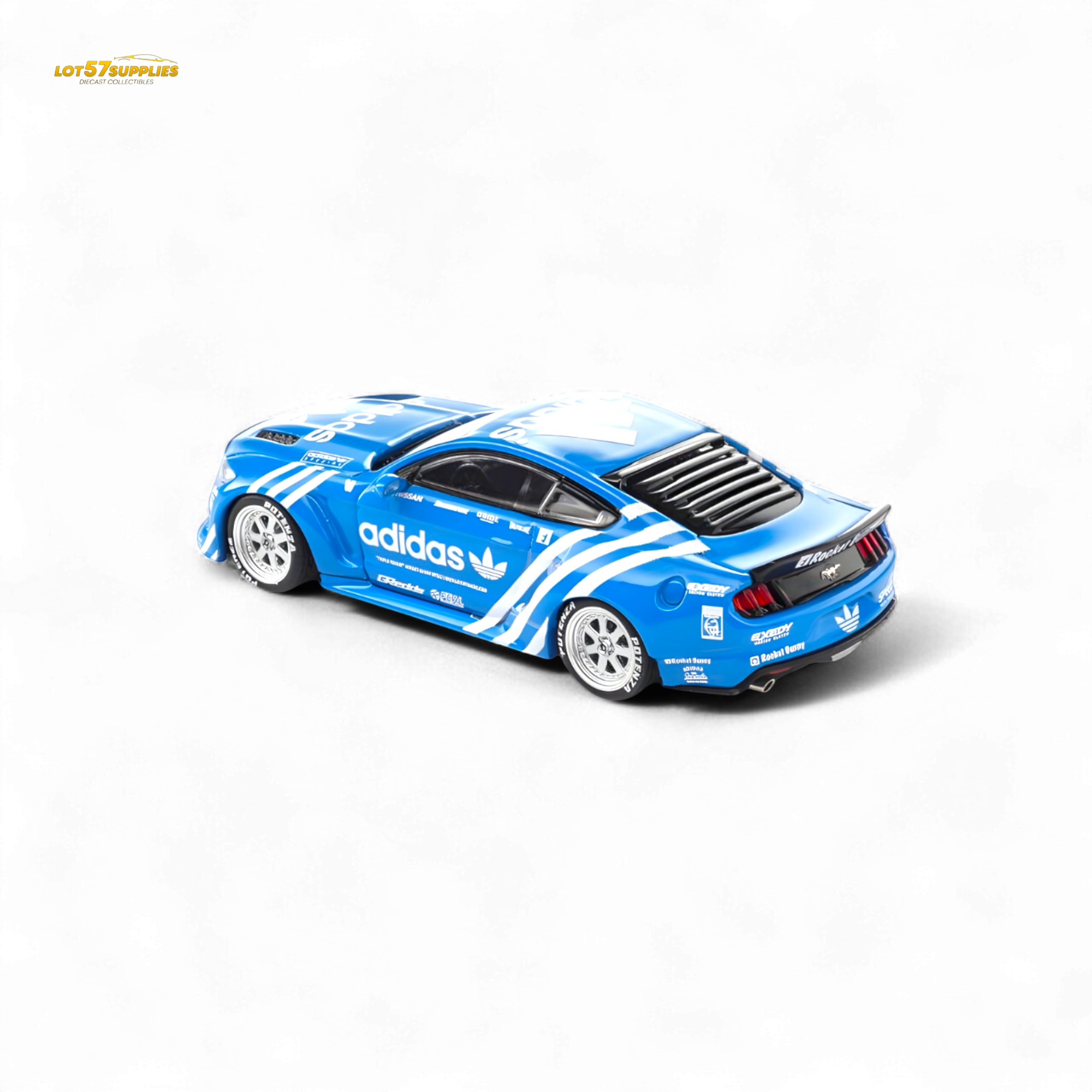Liberty64 Ford Mustang GT Widebody Modified 1:64