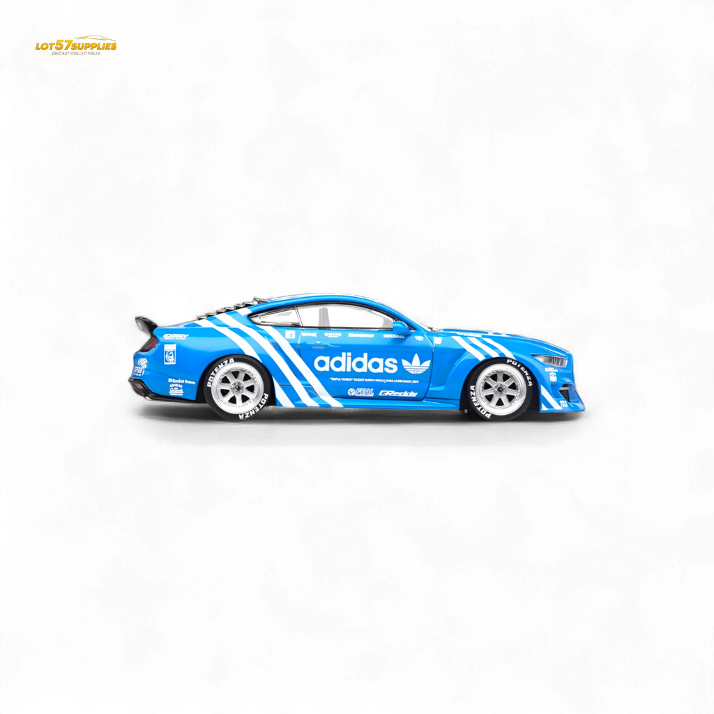 Liberty64 Ford Mustang GT Widebody Modified 1:64