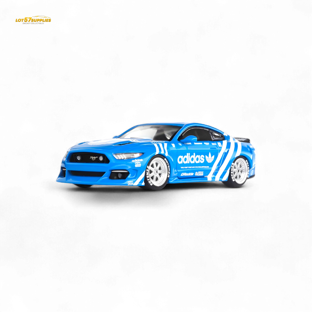 Liberty64 Ford Mustang GT Widebody Modified 1:64