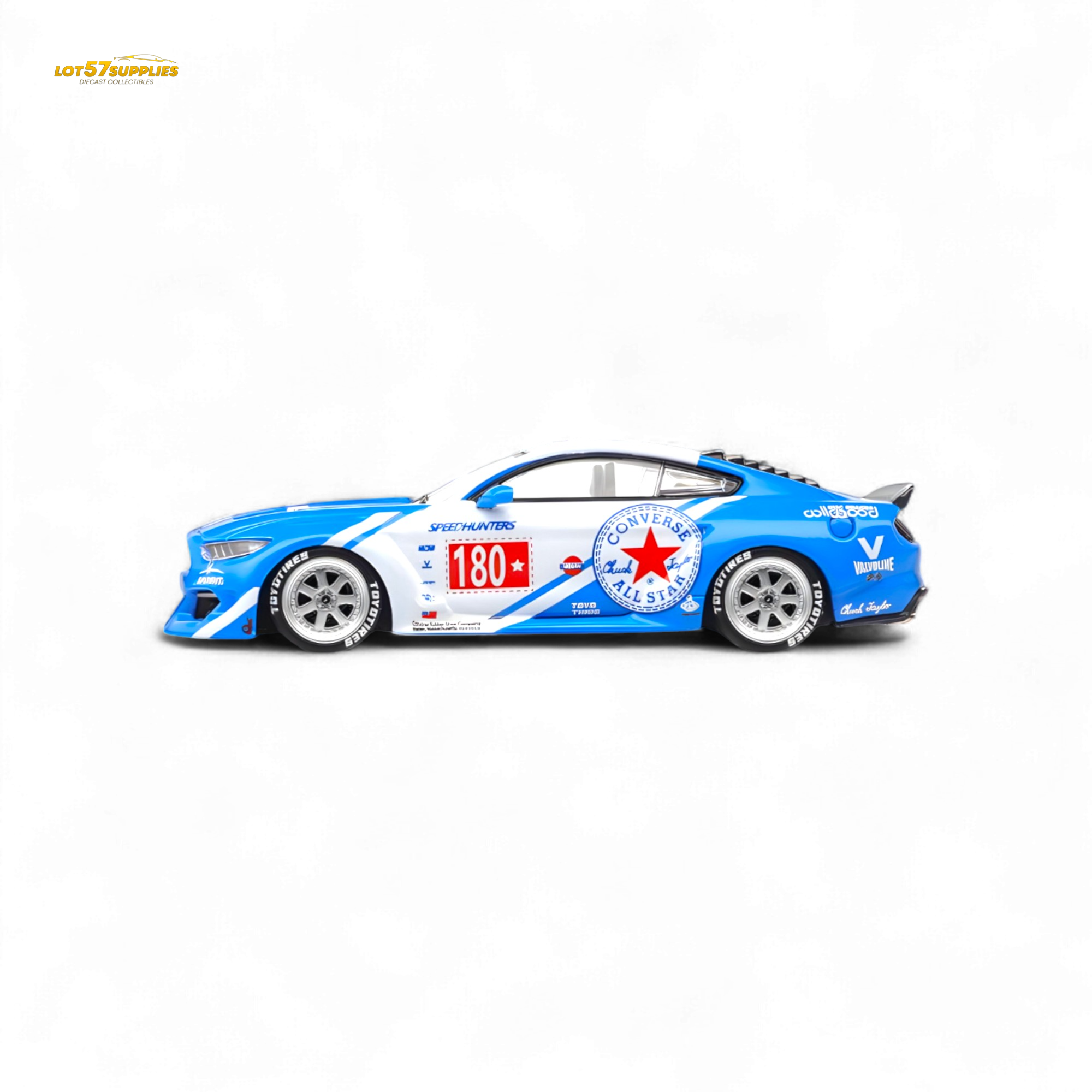 Liberty64 Ford Mustang GT Widebody Converse 1:64
