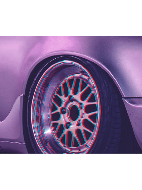 80s Theme 964 Los Angeles Edition Print