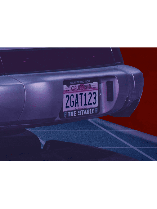 80s Theme 964 Los Angeles Edition Print