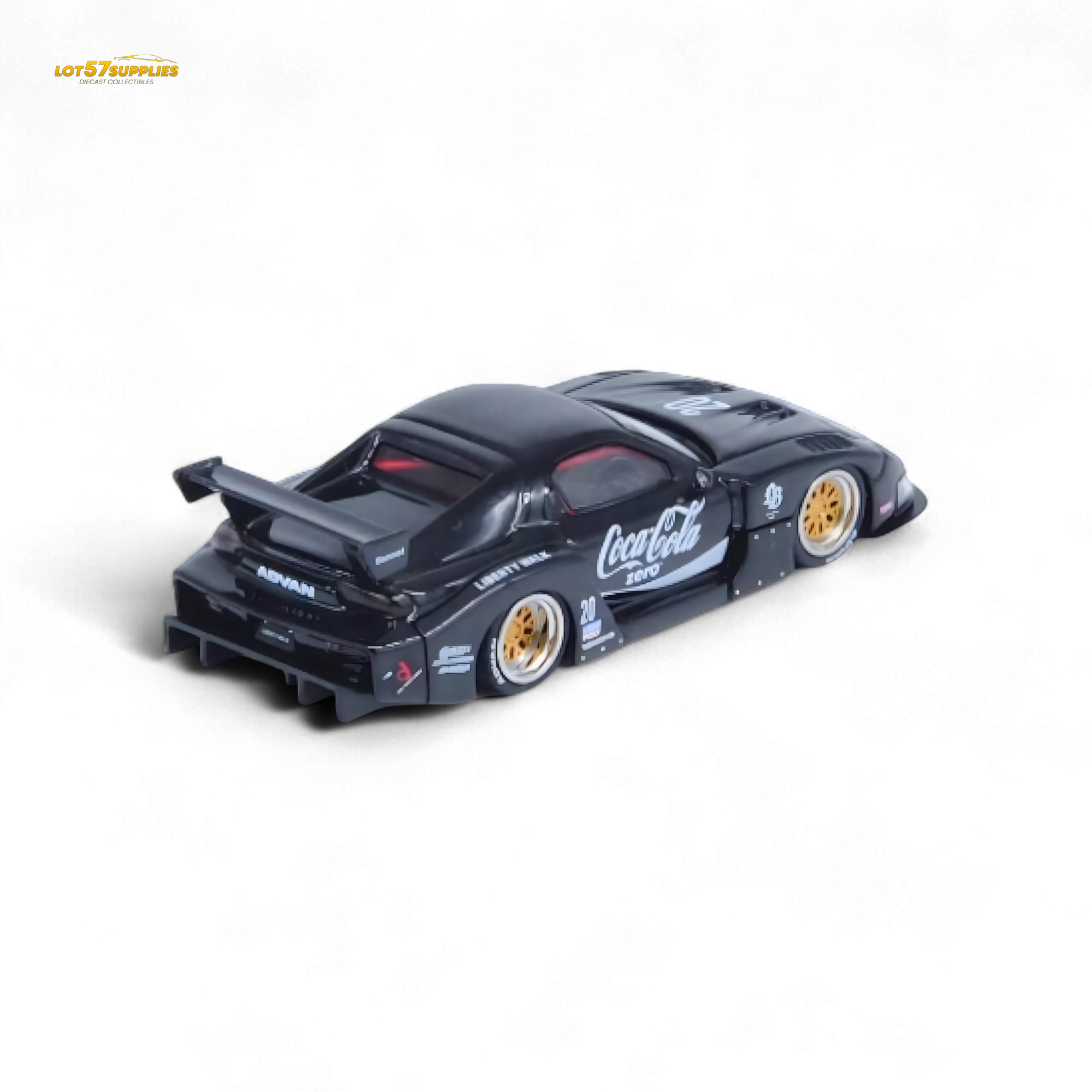 INNO64 Mazda RX-7 LBWK Black 1:64