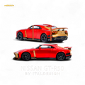 INNO64 Nissan R50 GT-R Red 1:64