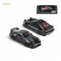 MicroTurbo 180SX Type X Metallic Black MIYABI 1:64