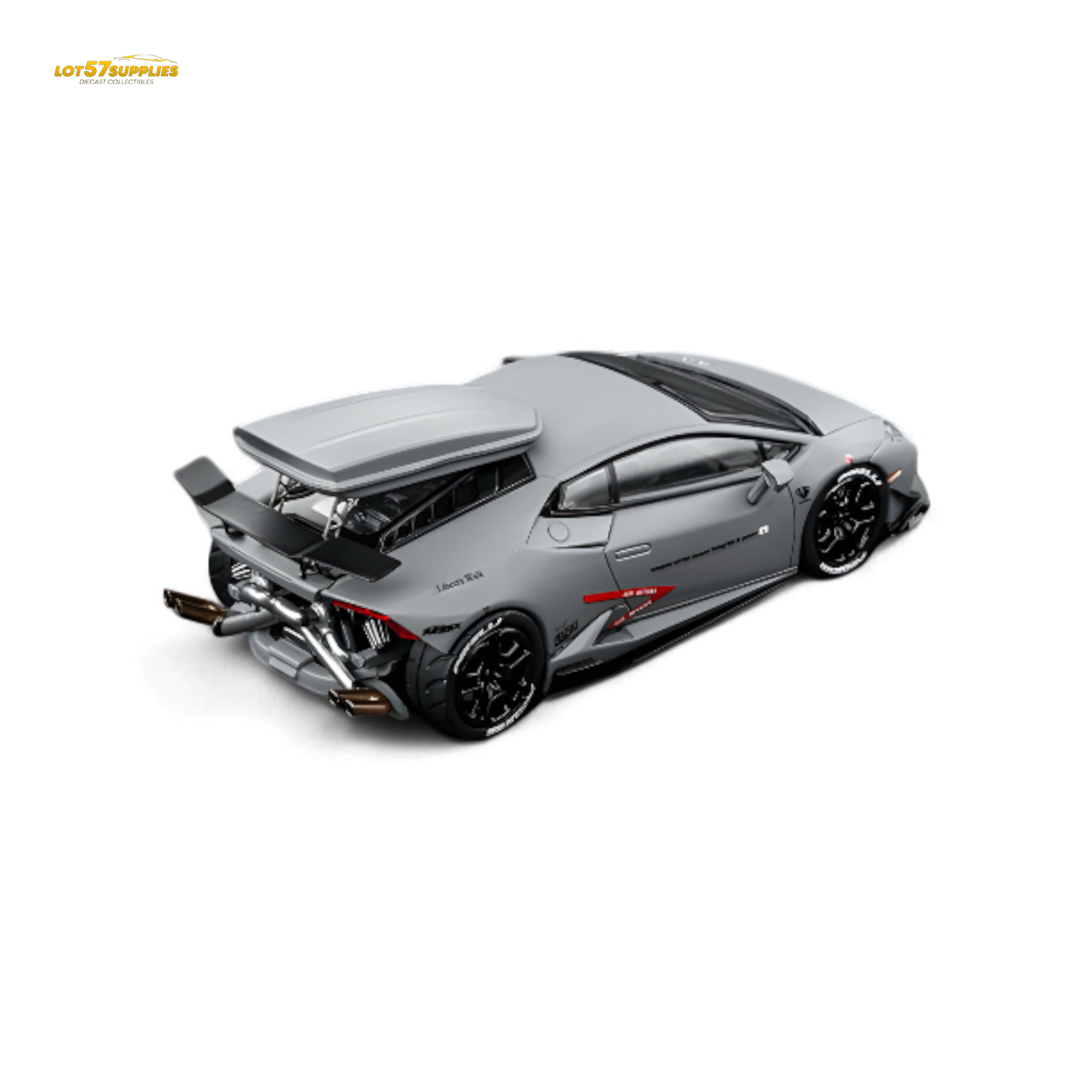 FindClassically Lamborghini LP610-4 Twin Turbo Gray 1:64
