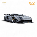 (Pre-Order) 404ERROR Lamborghini Aventador LBWK 2.0 Fighter Gray 1:64