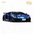 (Pre-Order) 404ERROR Lamborghini Aventador LBWK 2.0 Blue 1:64