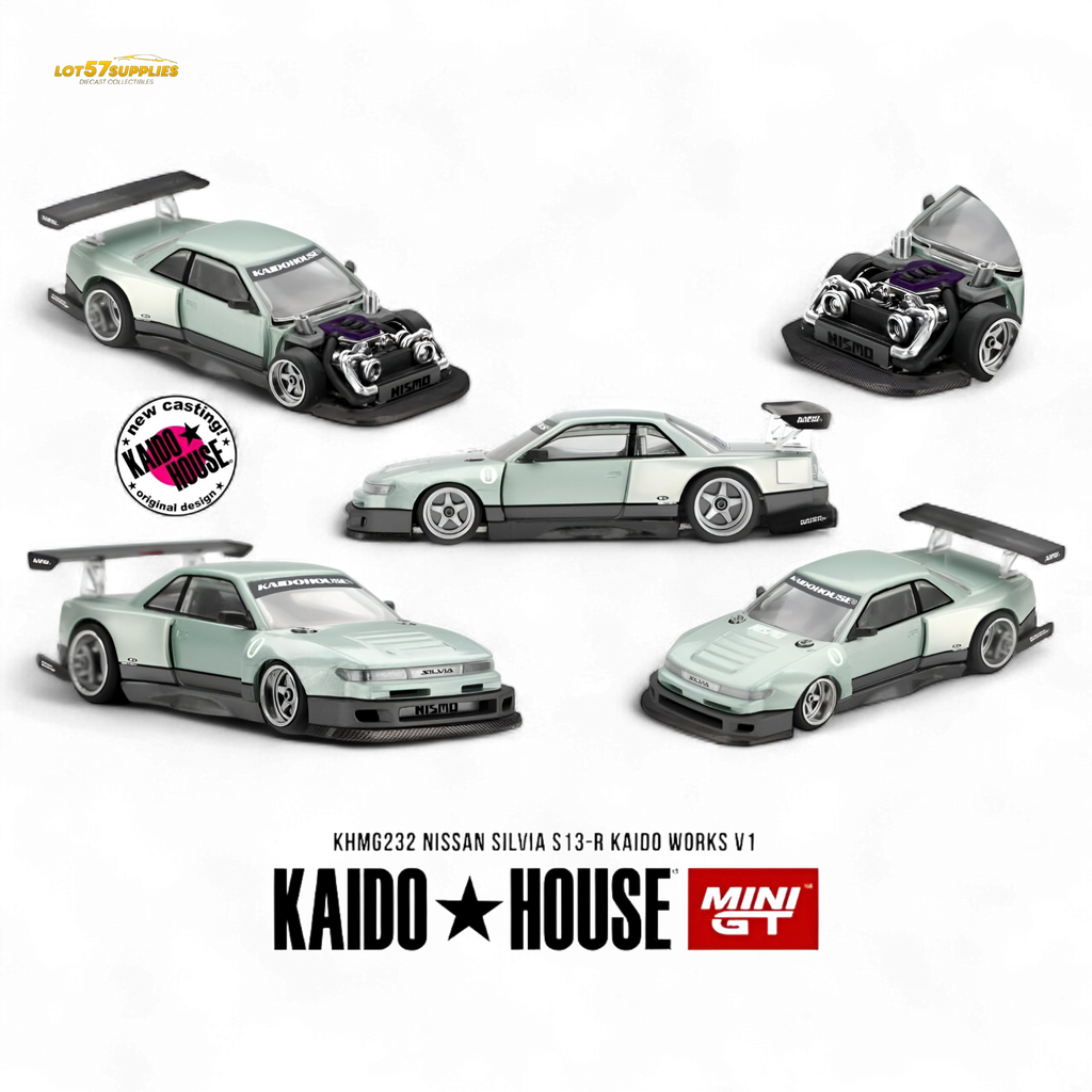 Kaido House Nissan Silvia S13-R 1:64