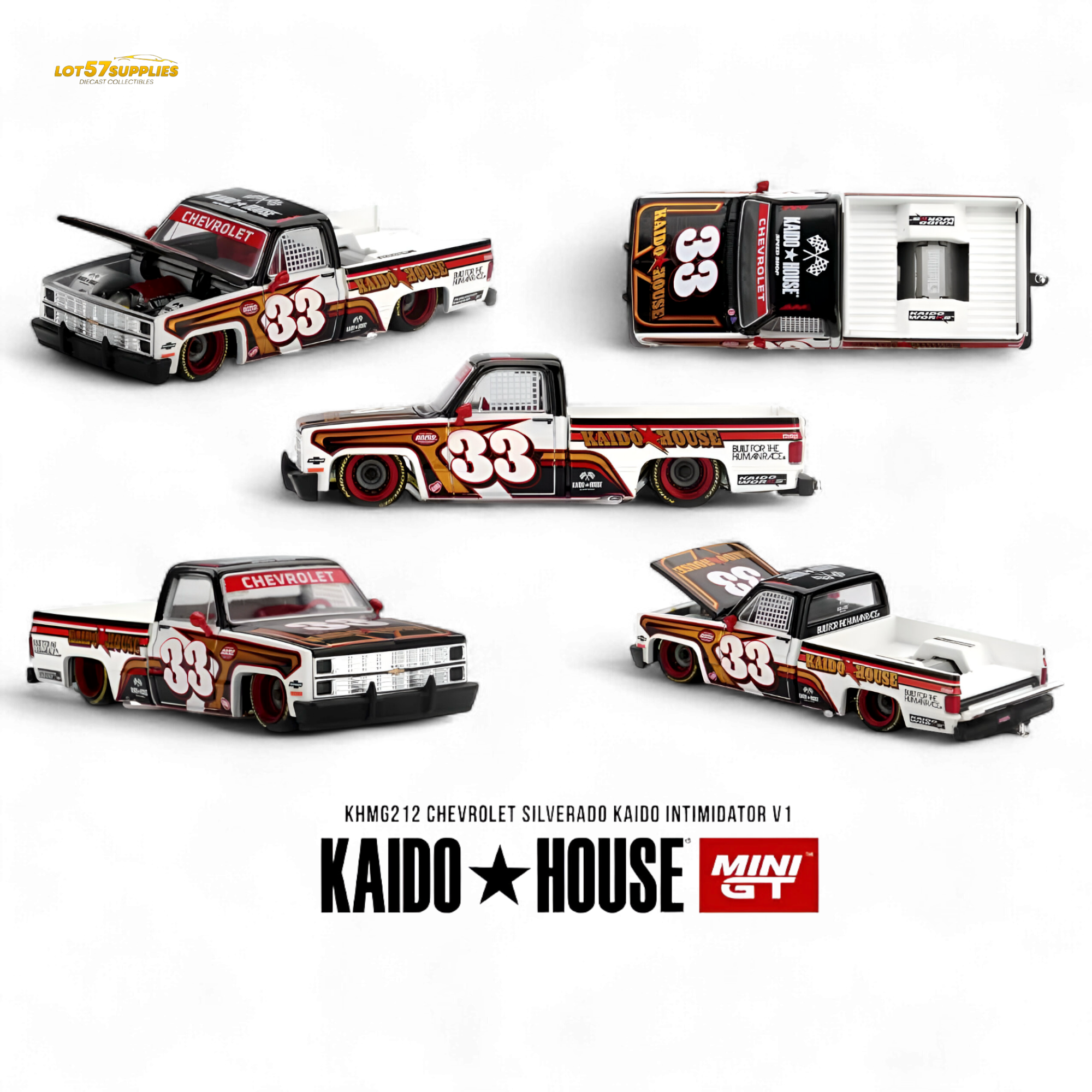 Kaido House Chevrolet Silverado Intimidator V1 1:64