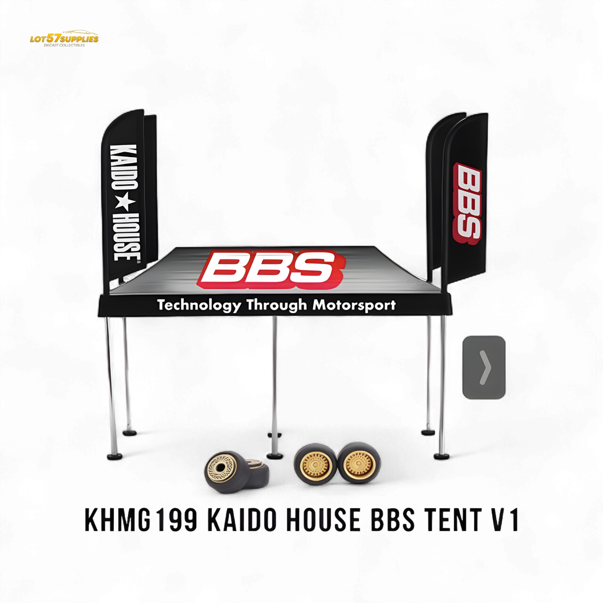 Mini GT Kaido House 86S Tent V1 1:64