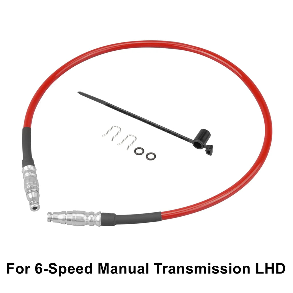 VW Golf / Jetta / Beetle / Bora / Audi TT A3 / Seat Leon Stainless Steel Braided Clutch Hose 6-Speed Manual LHD 1999 - 2007