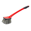 Soft Grip Medium Duty Wheel Cleaning Brush with Long Handle