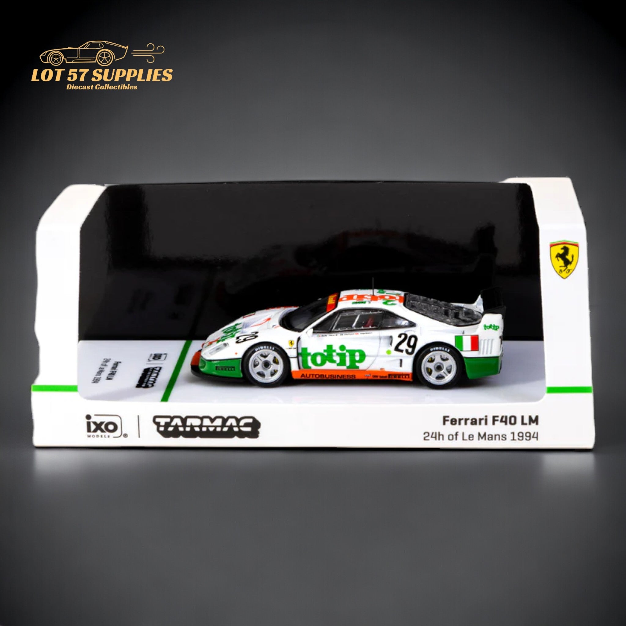 Tarmac Works Ferrari F40 LM 1:64