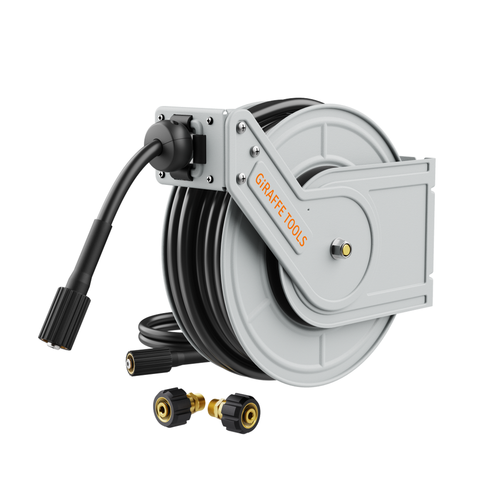 Retractable Pressure Hose Reel-1/4in