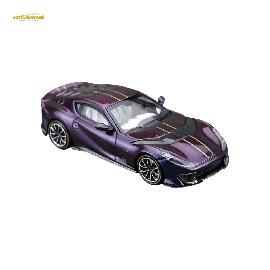 TOC Ferrari 812C Chameleon Purple 1:64