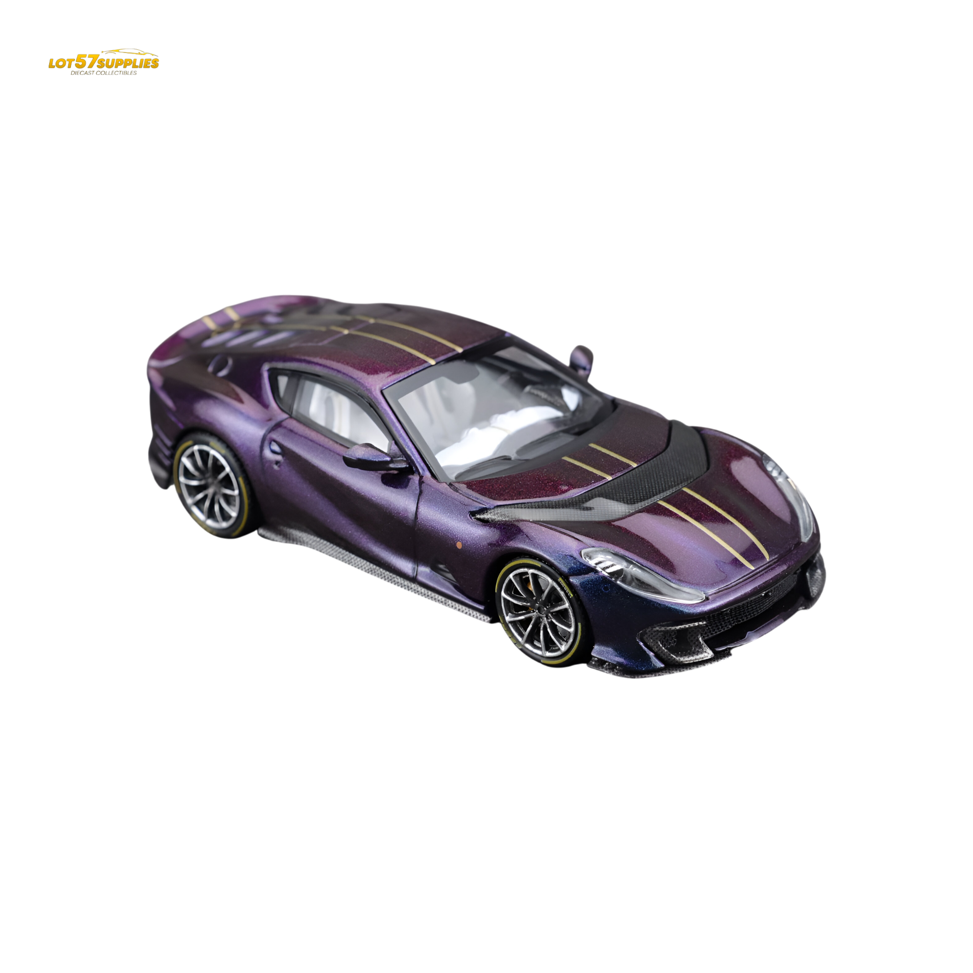 TOC Ferrari 812C Chameleon Purple 1:64
