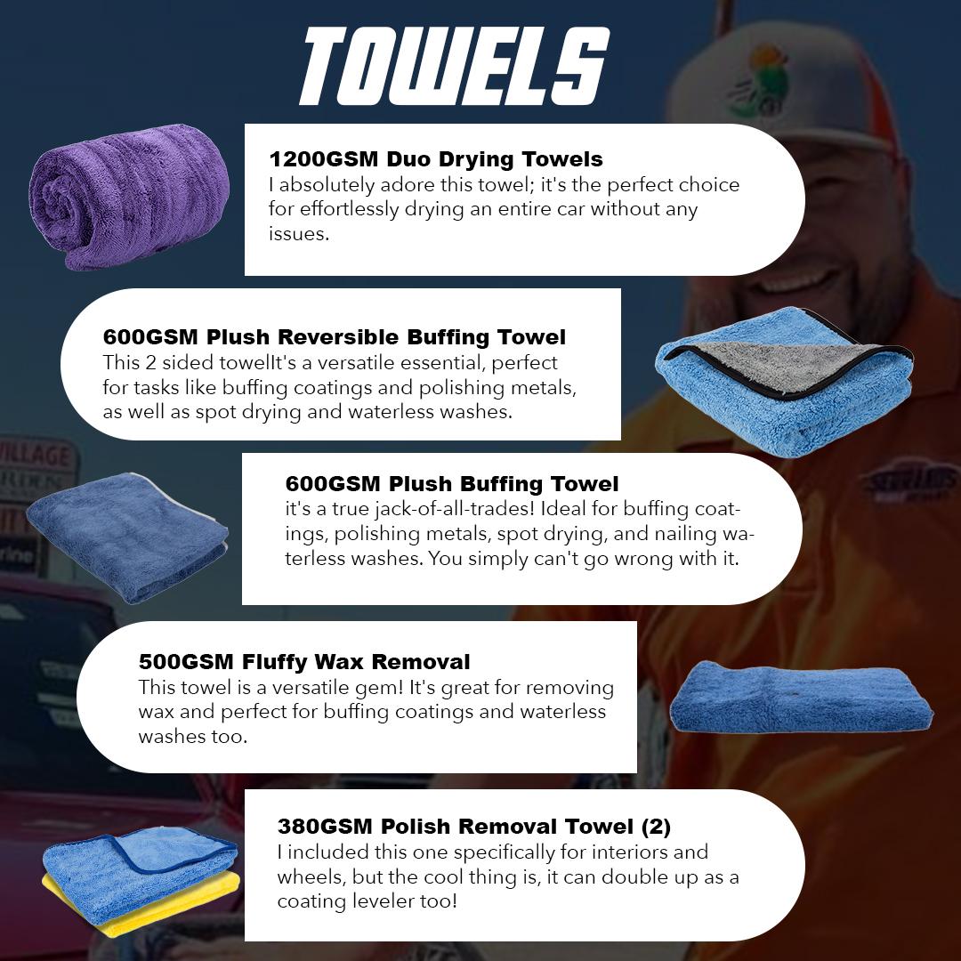 Serranos Mobile Detailing Car Cleaning Kit