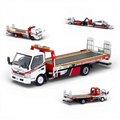 Unique Model Hino 300 Dutro Flatbed Tow Truck World Champion 1:64
