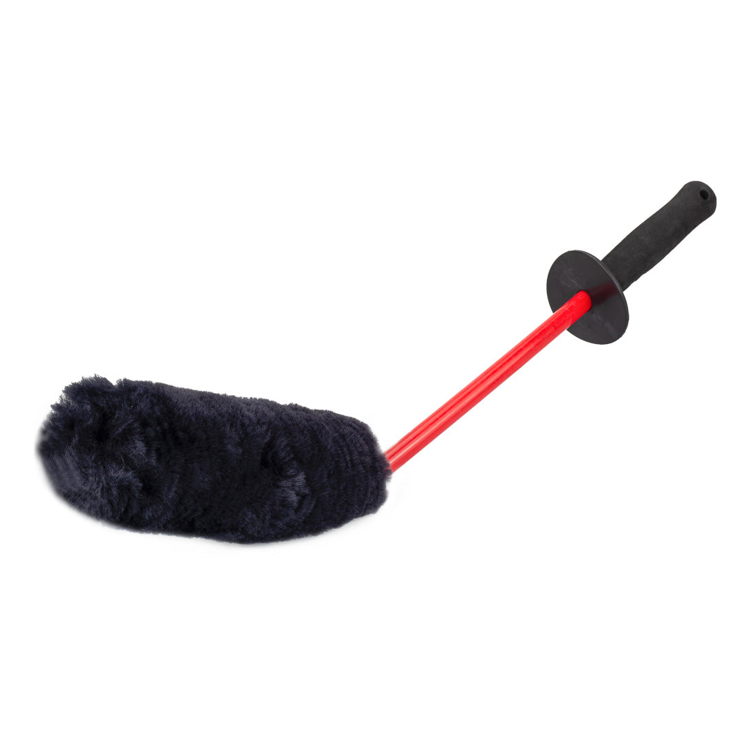EZ Detail Brush | Ultimate Wool Wheel Brush – Angled Reach