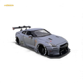 404ERROR LB-Works Nissan Skyline GT-R R35 Fighter Grey 1:64