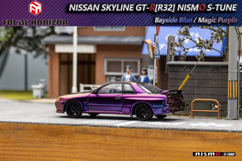 Focal Horizon Nissan Skyline R32 GT-R Magic Purple 1:64