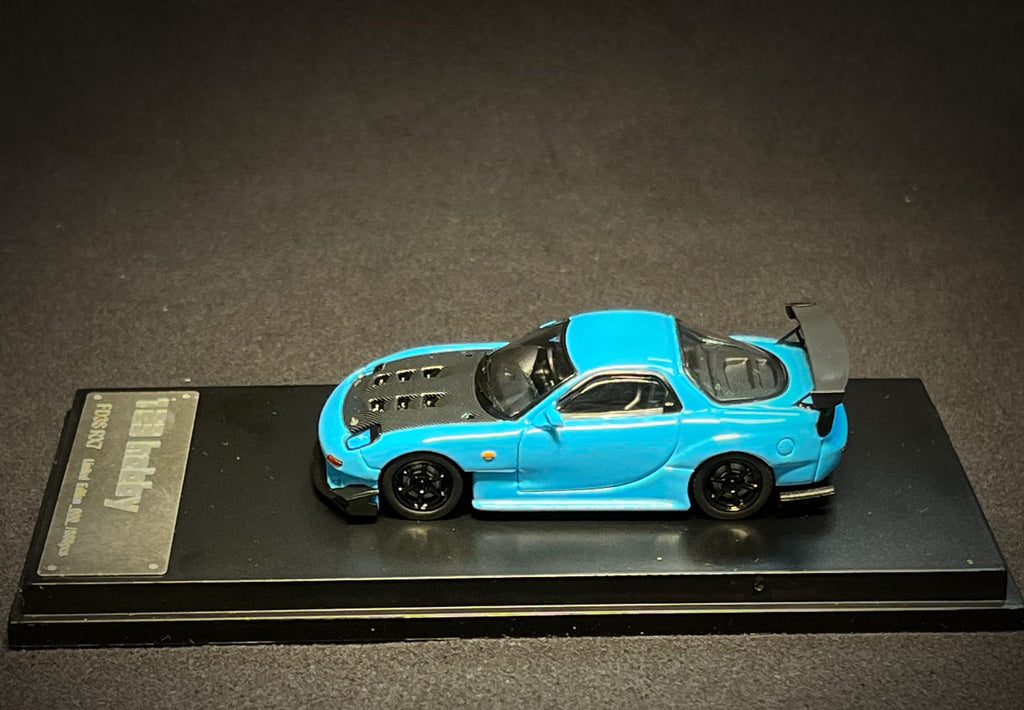 123 Hobby Mazda FD3S RX-7 Baby Blue 1:64